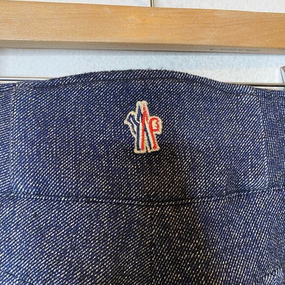 Moncler Grenoble Pantalone Tweed Wool Pants Trousers size 42 / US Small - Picture 7 of 11